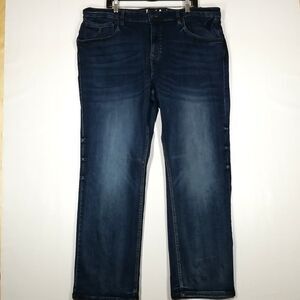 Jeaniologie Jeans Womens Blue  Size 40  Button And Zipper Closure 5 Pockets